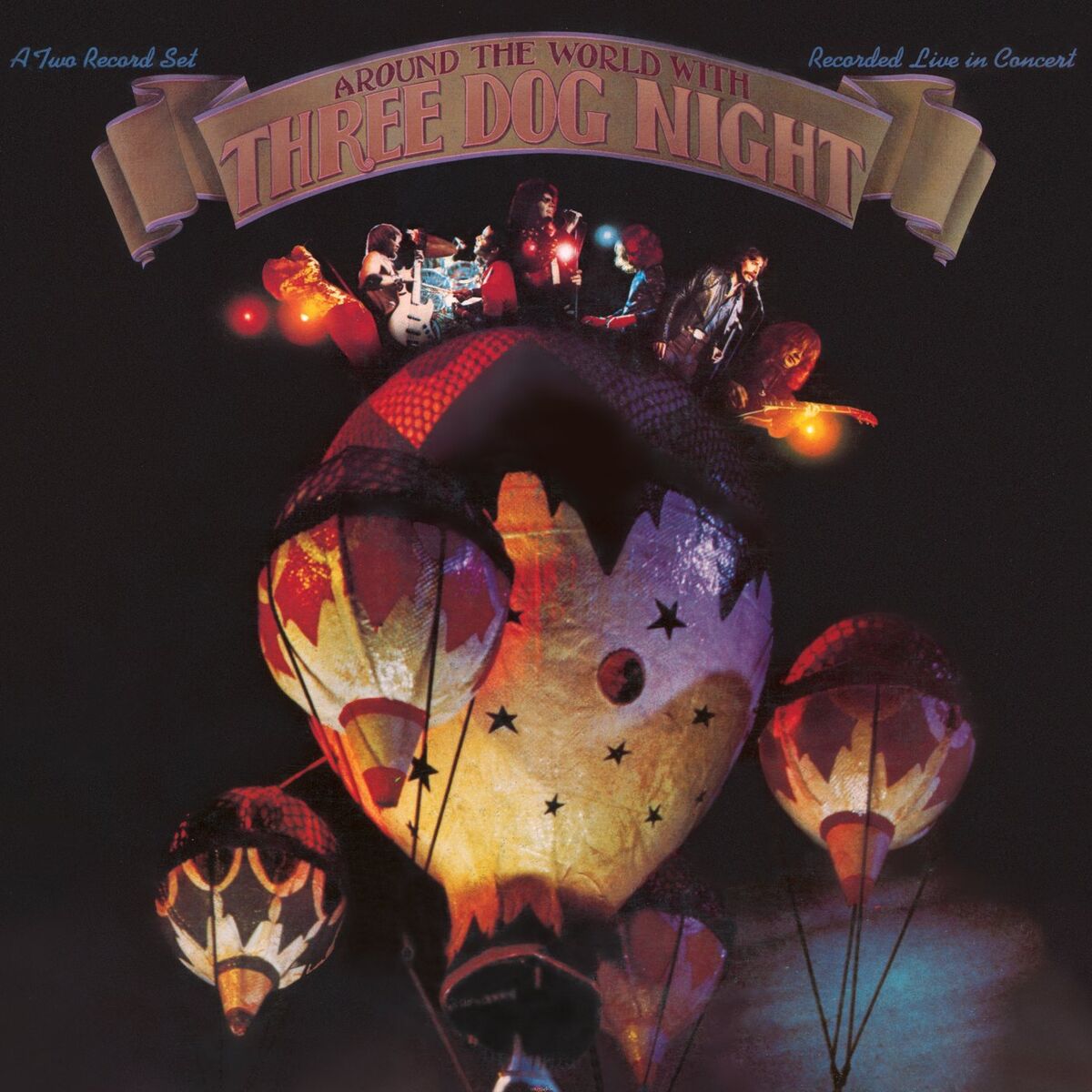 Album cover of Around The World With Three Dog Night