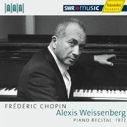 Cover of Alexis Weissenberg: Piano Recital 1972