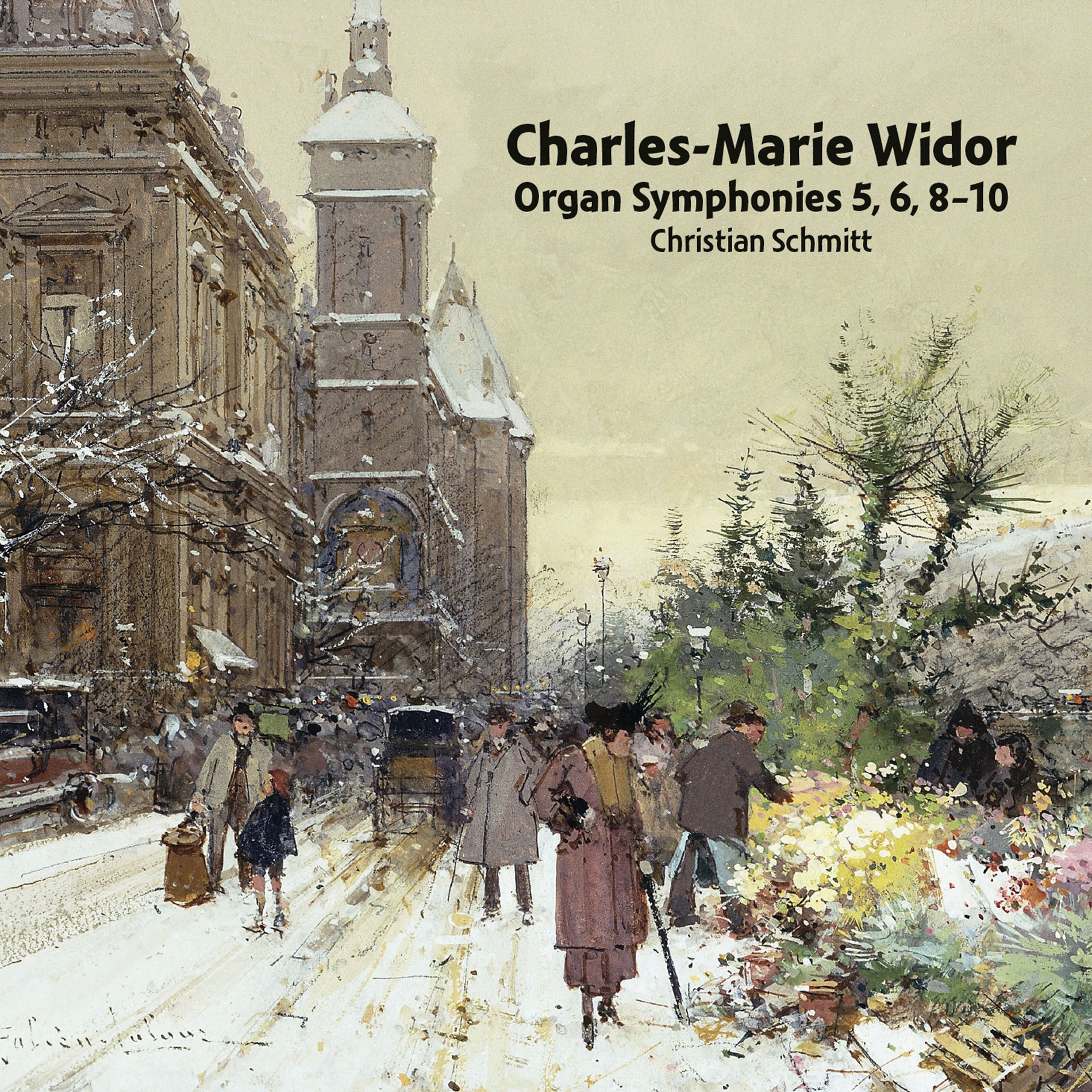 Album cover of Widor: Organ Symphonies Nos. 5, 6, 8-10
