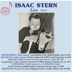 Cover of Isaac Stern, Vol. 5 (Live)