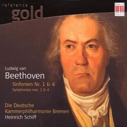 Cover of Beethoven: Symphonies nos. 1 & 4