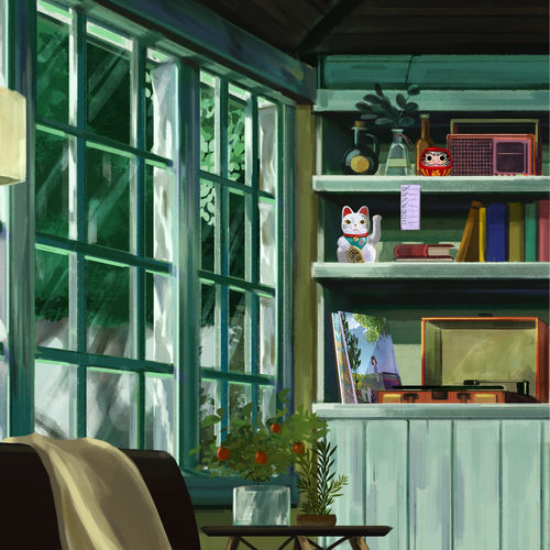 inside