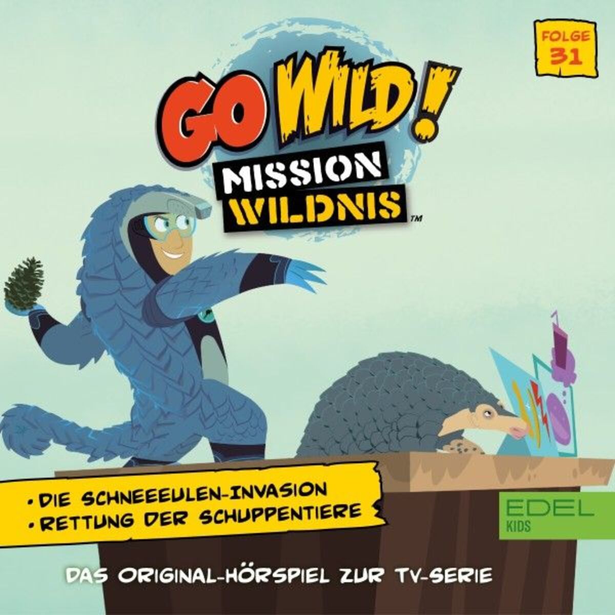 Album cover of Folge 31: Die Schneeeulen-Invasion / Rettung der Schuppentiere (Das Original-Hörspiel zur TV-Serie)
