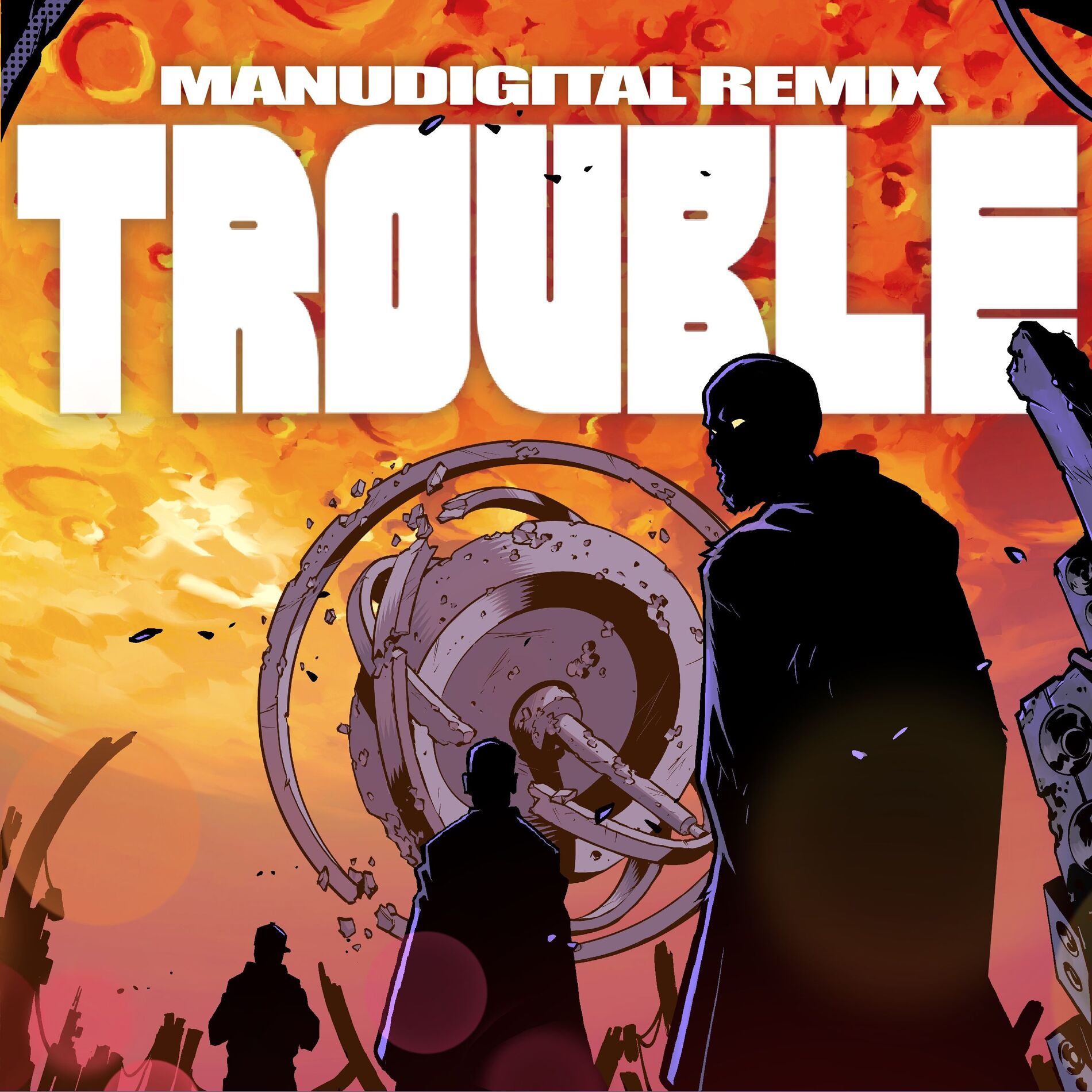 Album cover of Trouble (Manudigital Remix)