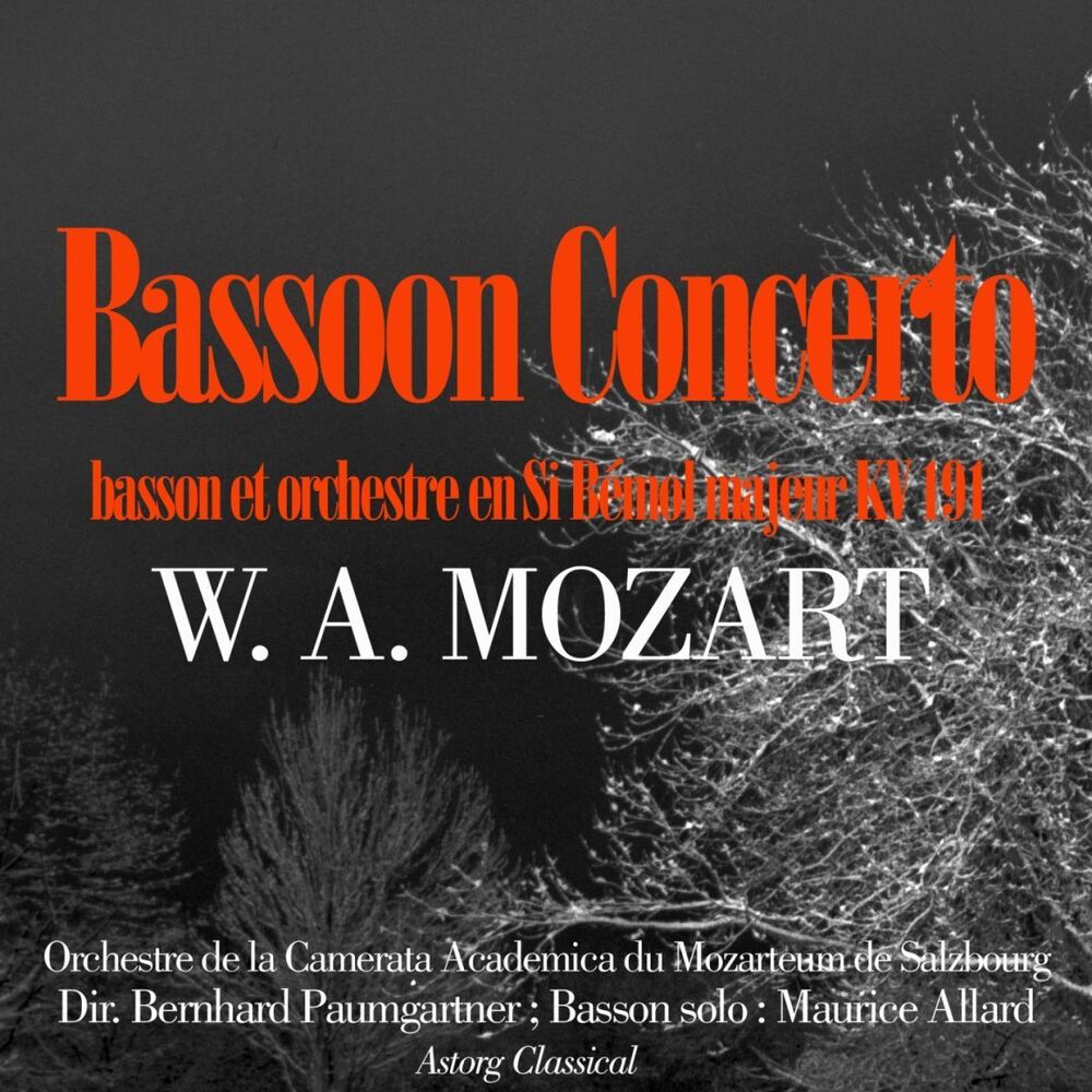 Picture of Mozart : Bassoon Concerto, K. 191