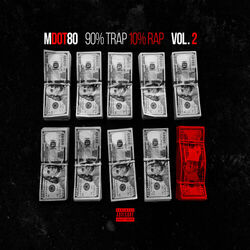 Cover of 90% Trap 10% Rap Vol. 2