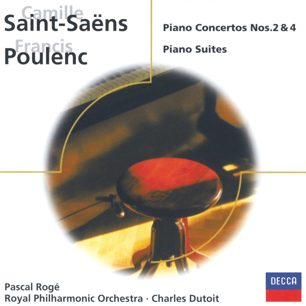 Picture of Saint-Saëns: Piano Concertos Nos. 2 & 4/Poulenc: 3 mouvements perpétuels, etc.