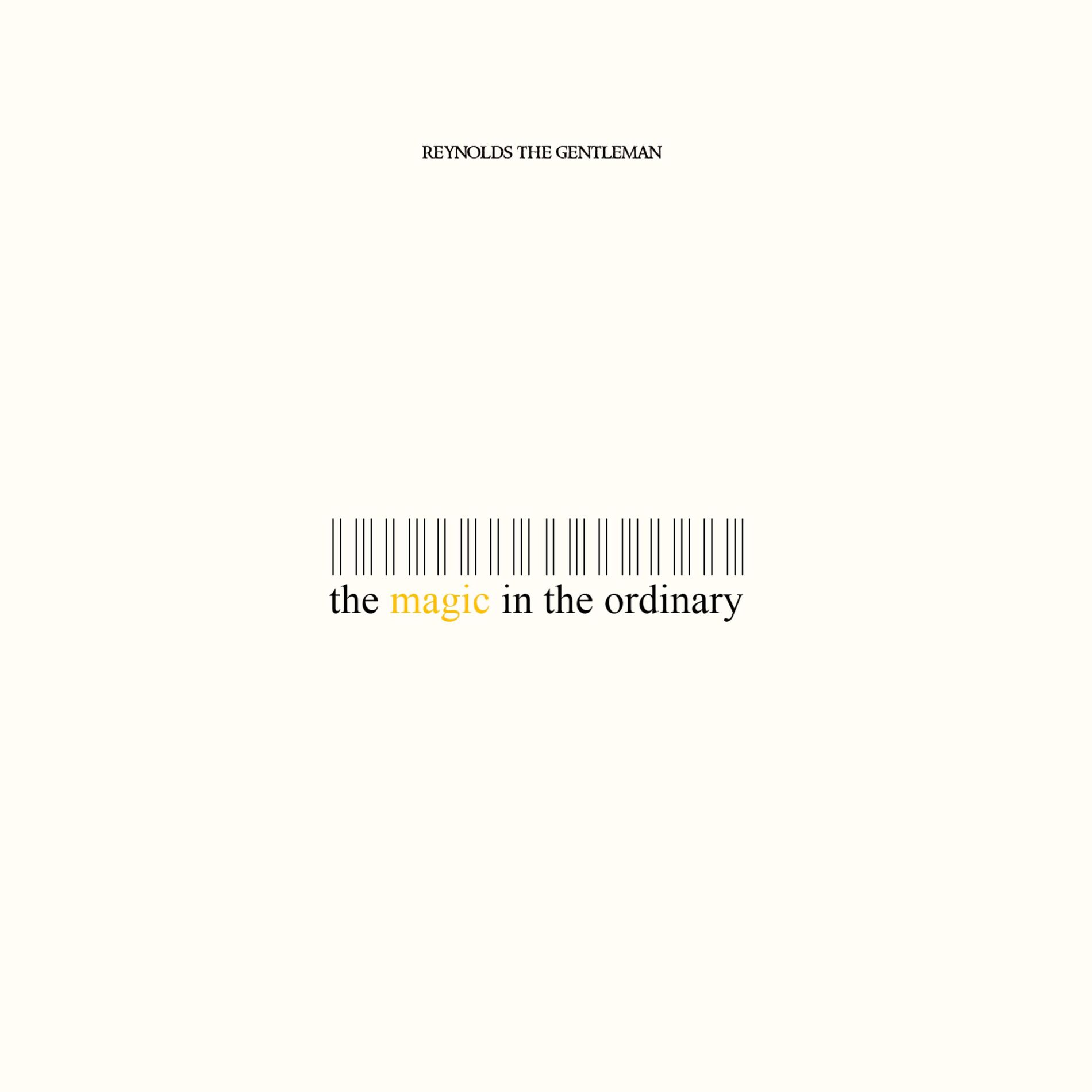 Album cover of The Magic in the Ordinary