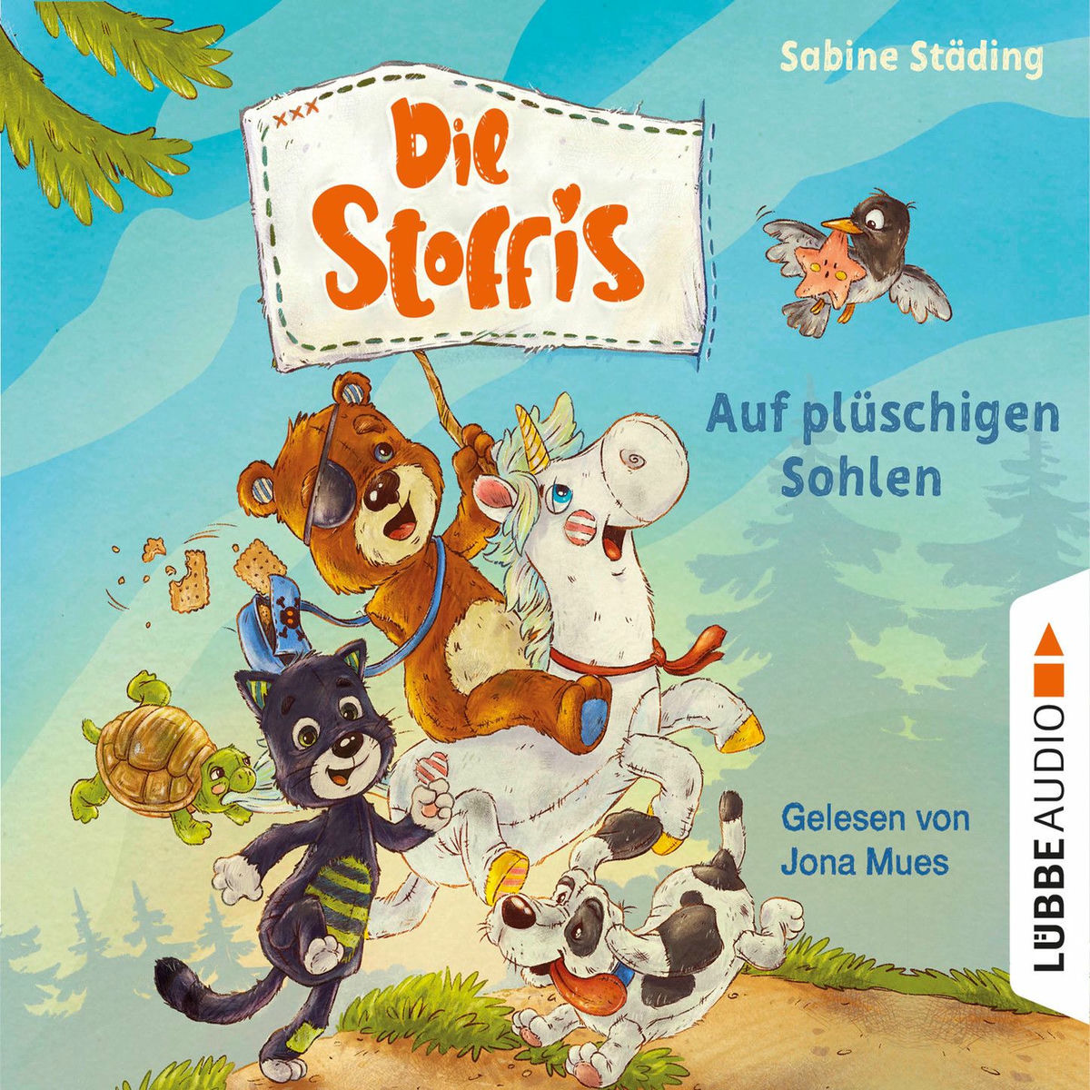 Album cover of Auf plüschigen Sohlen - Die Stoffis, Teil 1 (Ungekürzt)