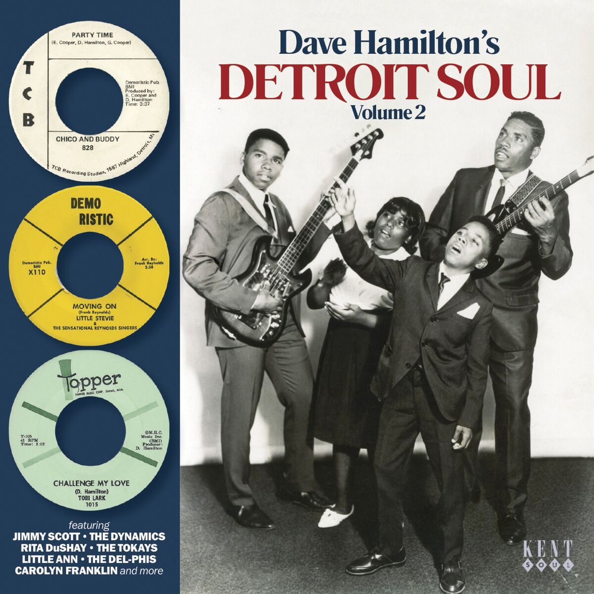 Album cover of Dave Hamilton's Detroit Soul Vol. 2