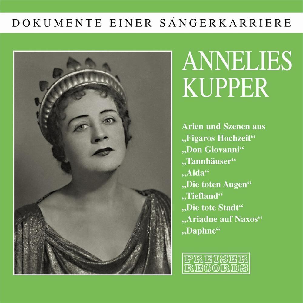 Picture of Dokumente einer Sängerkarriere - Annelies Kupper