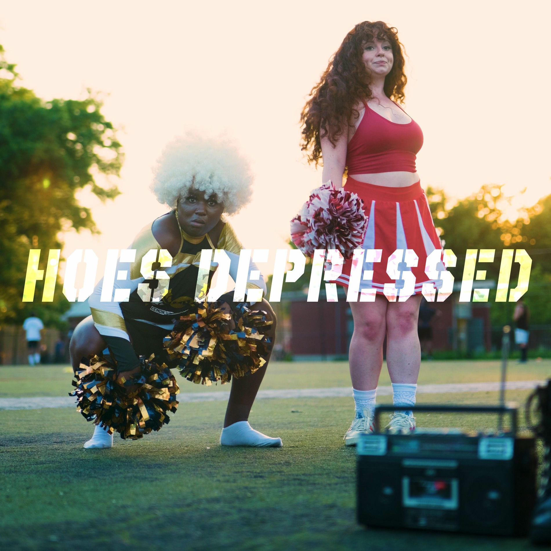 Album cover of HOES DEPRESSED (LEFT CHEERLEADER REMIX)
