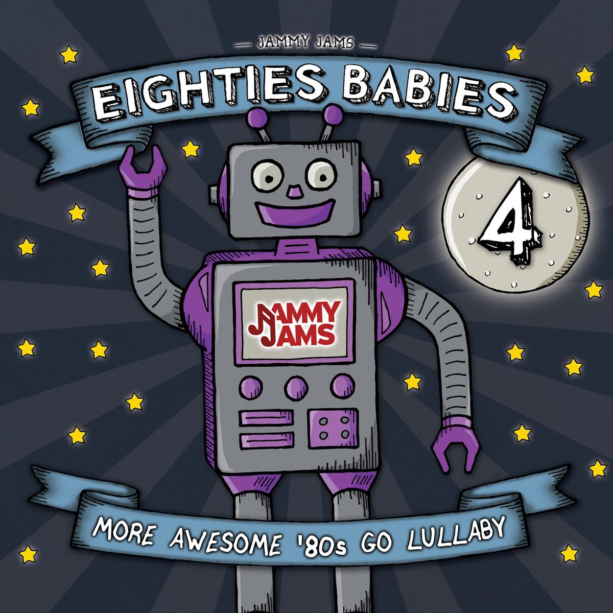 Album cover of Eighties Babies 4: More Awesome ‘80s Go Lullaby