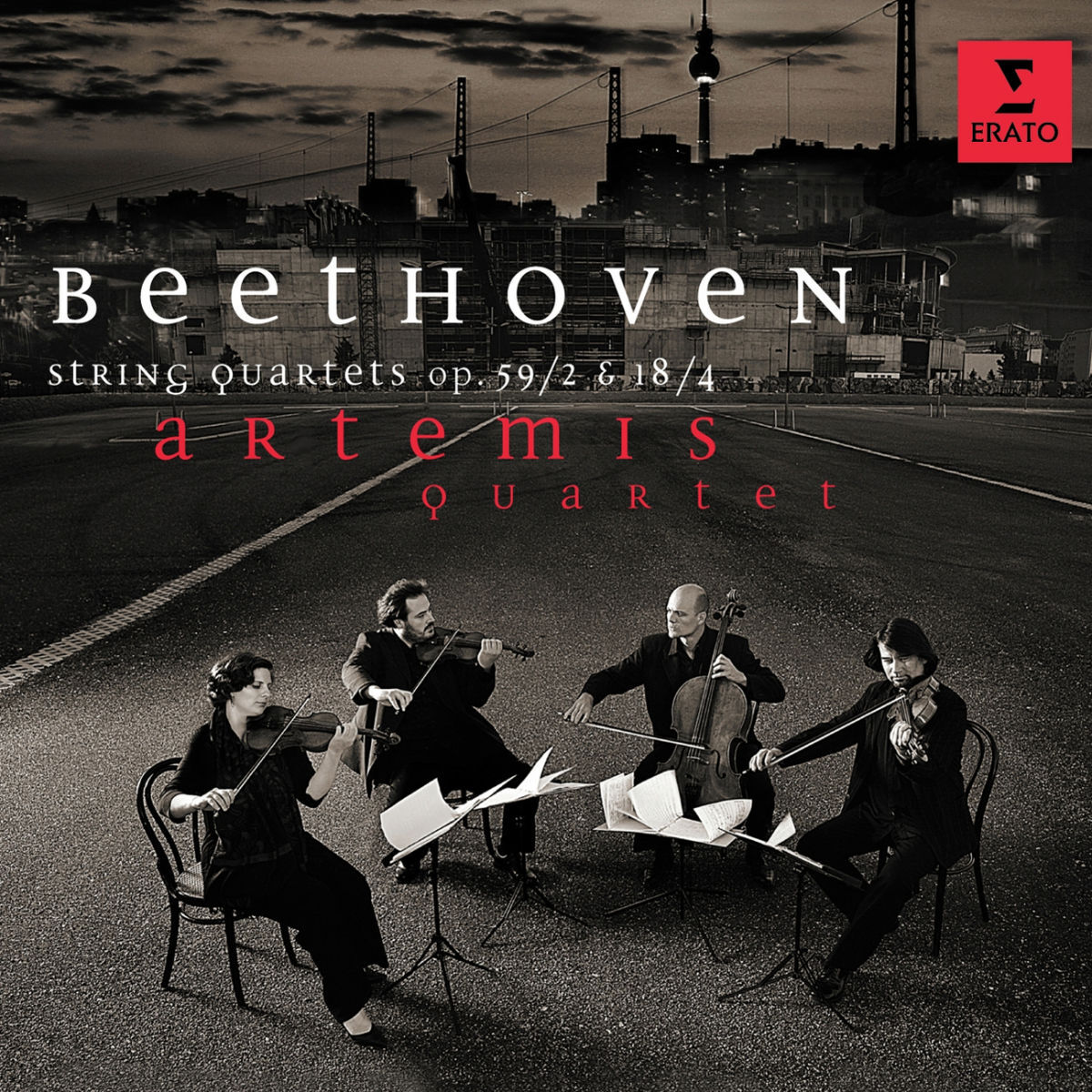 Album cover of Beethoven: String Quartets, Op. 18 No. 4 & Op. 59 No. 2