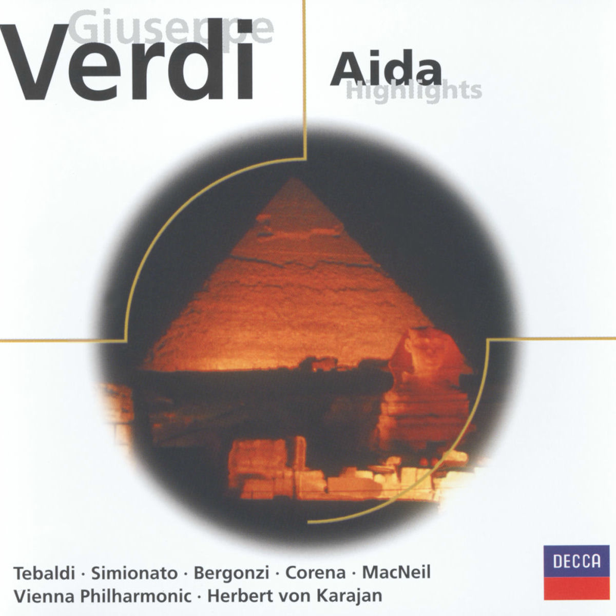 Album cover of Verdi: Aida (highlights)