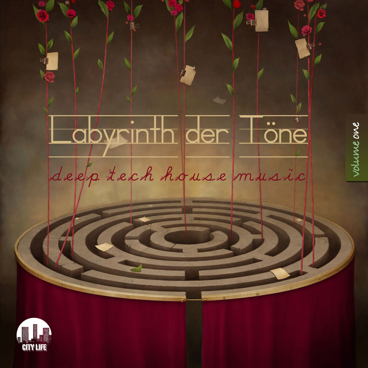 Album cover of Labyrinth der Töne, Vol. 1 - Deep & Tech-House Music