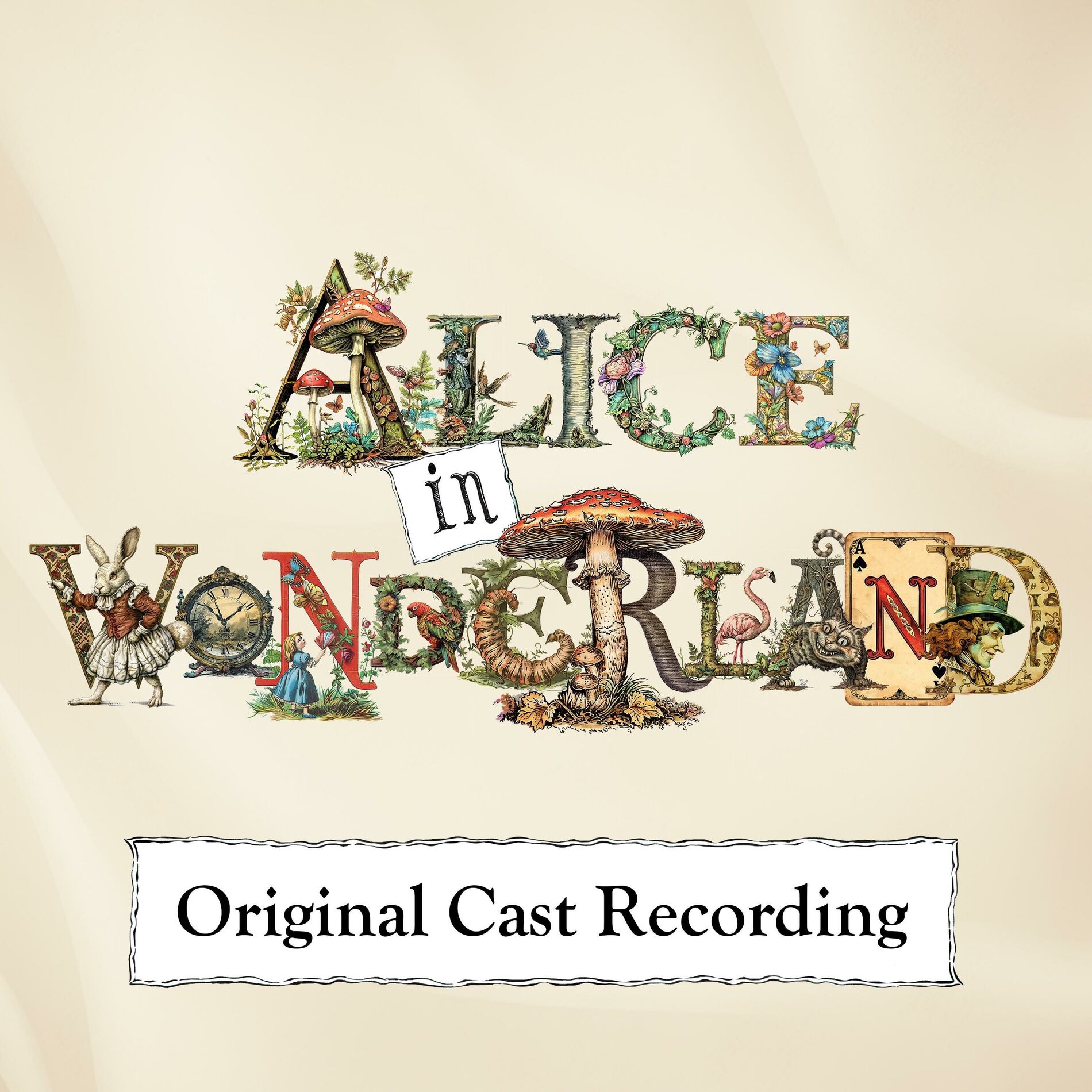 Album cover of Alice in Wonderland (Original Cast Recording)