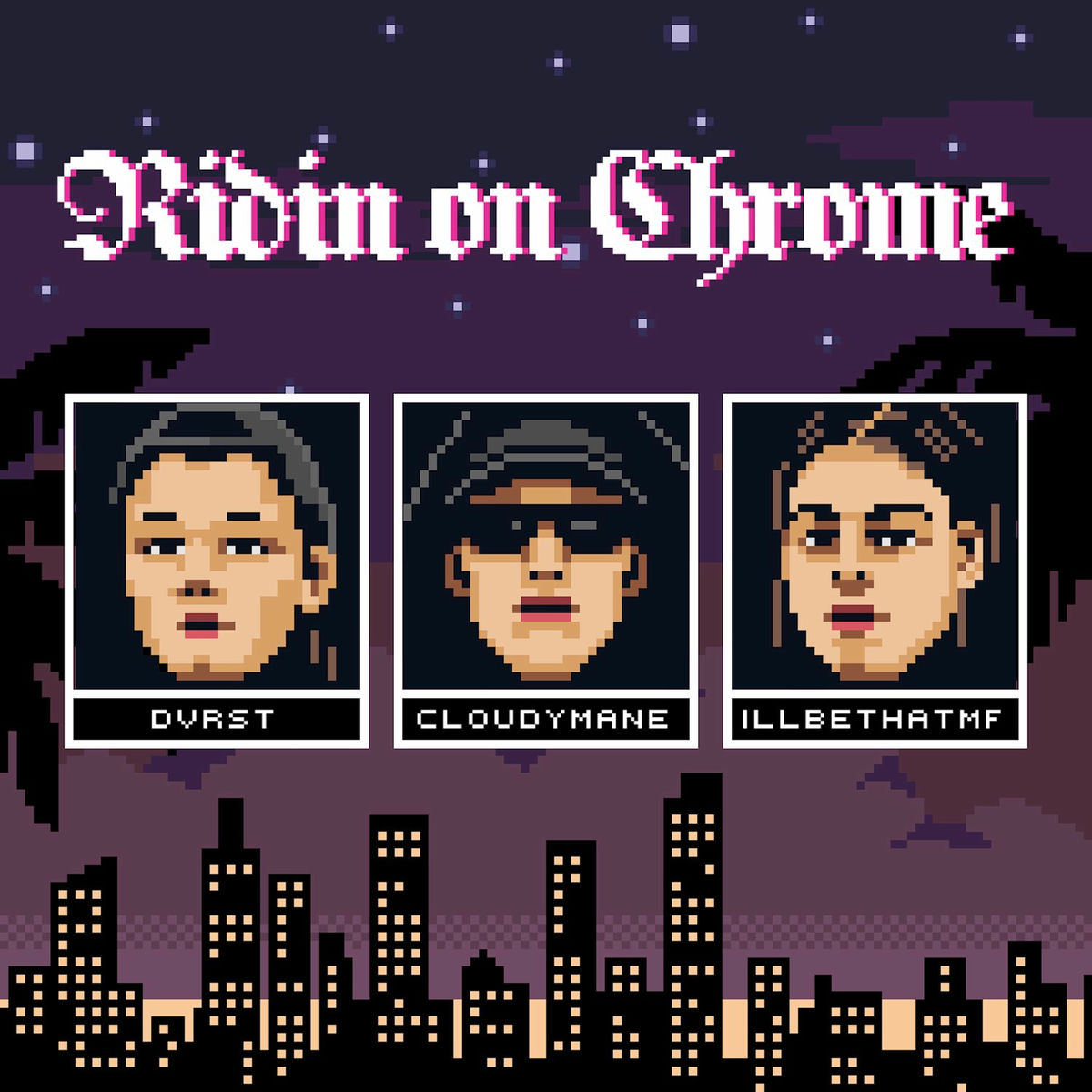 Album cover of Ridin on Chrome