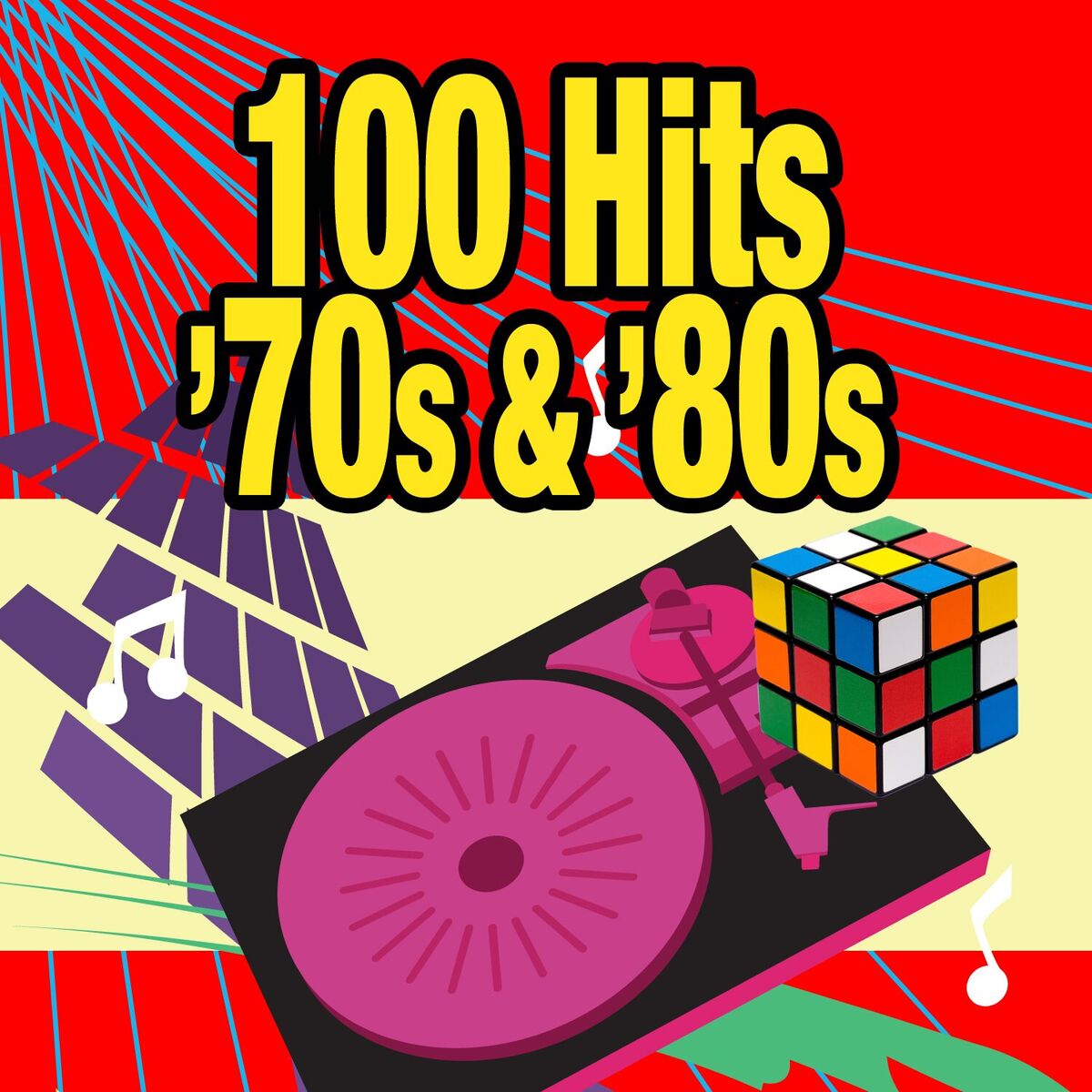 Album cover of 100 Hits - '70s & '80s (Re-Recorded)