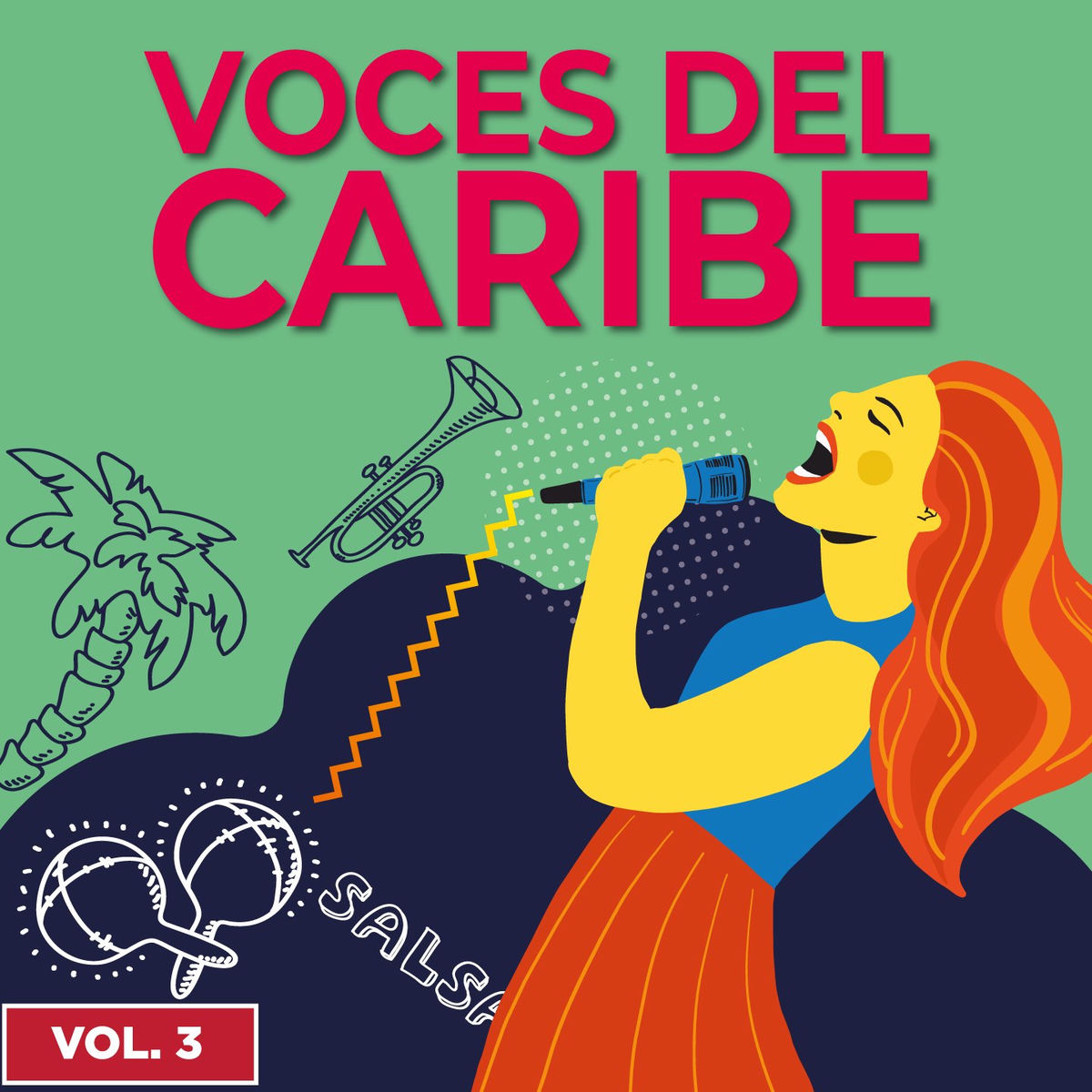 Album cover of Voces del Caribe, Vol. 3