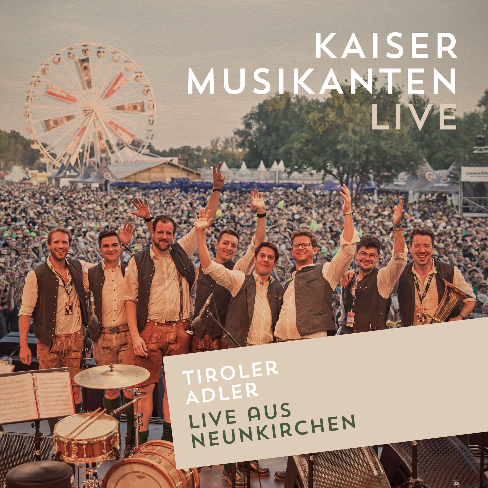 Album cover of Tiroler Adler (Live aus Neunkirchen)