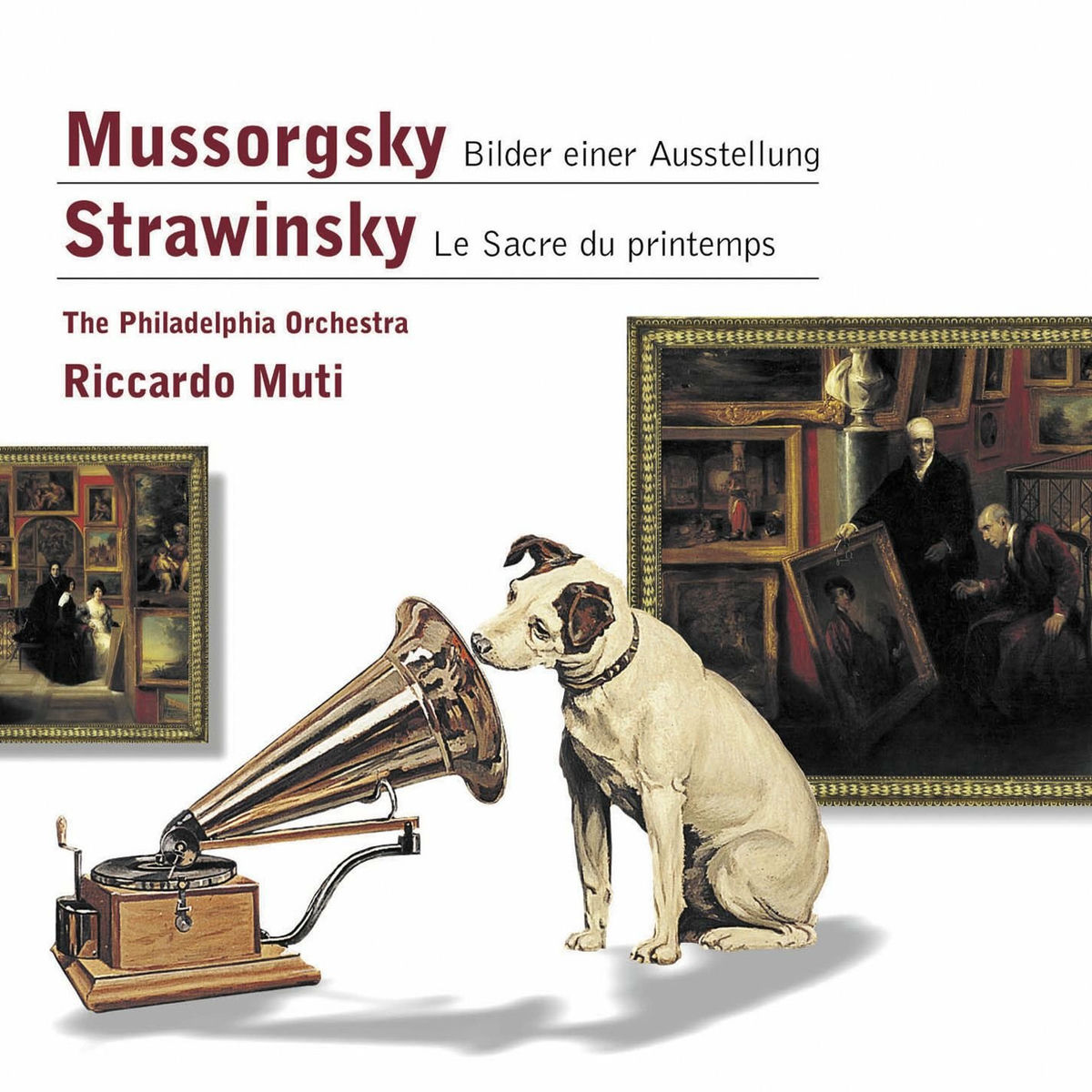 Album cover of Mussorgsky: Bilder einer Ausstellung - Stravinsky: Le Sacre du printemps