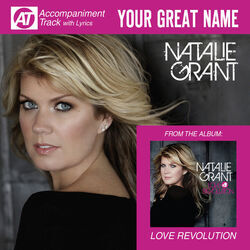Cover of Your Great Name (Accompaniment Track)