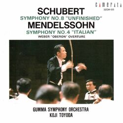 Cover of Schubert: Symphony No. 8 - Mendelssohn: Symphony No. 4