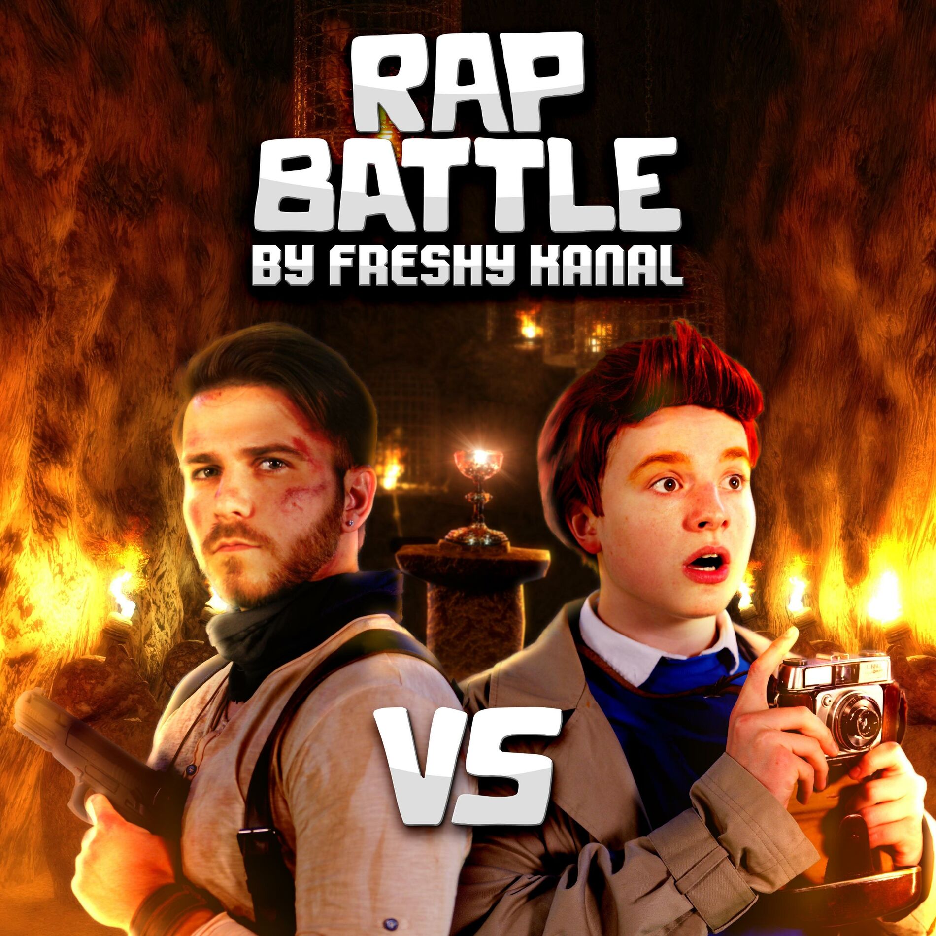 Album cover of Nathan Drake vs Tintin (feat. Cam Steady, Littleflecks & Zawesome)