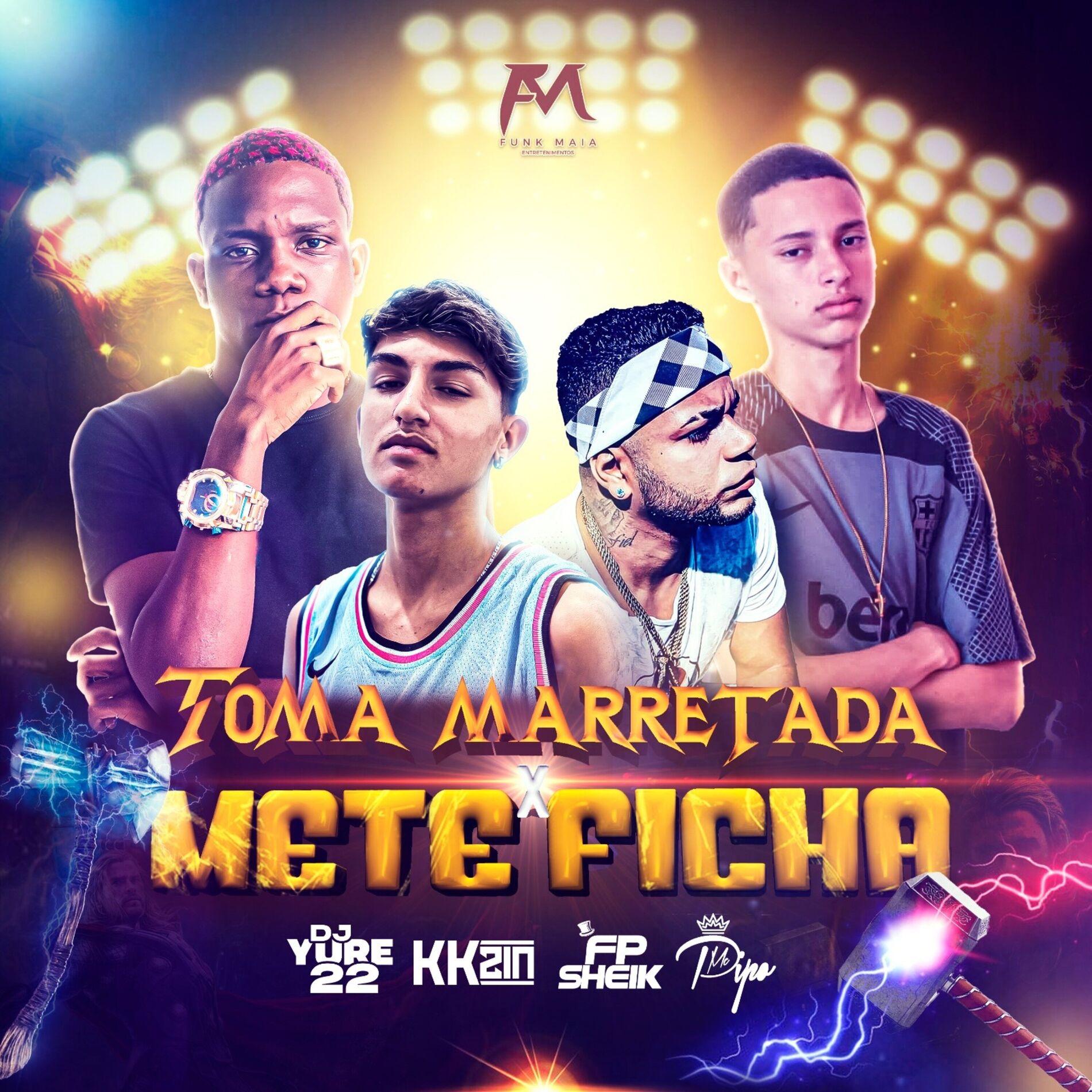 Album cover of Toma Marretada X Mete Ficha