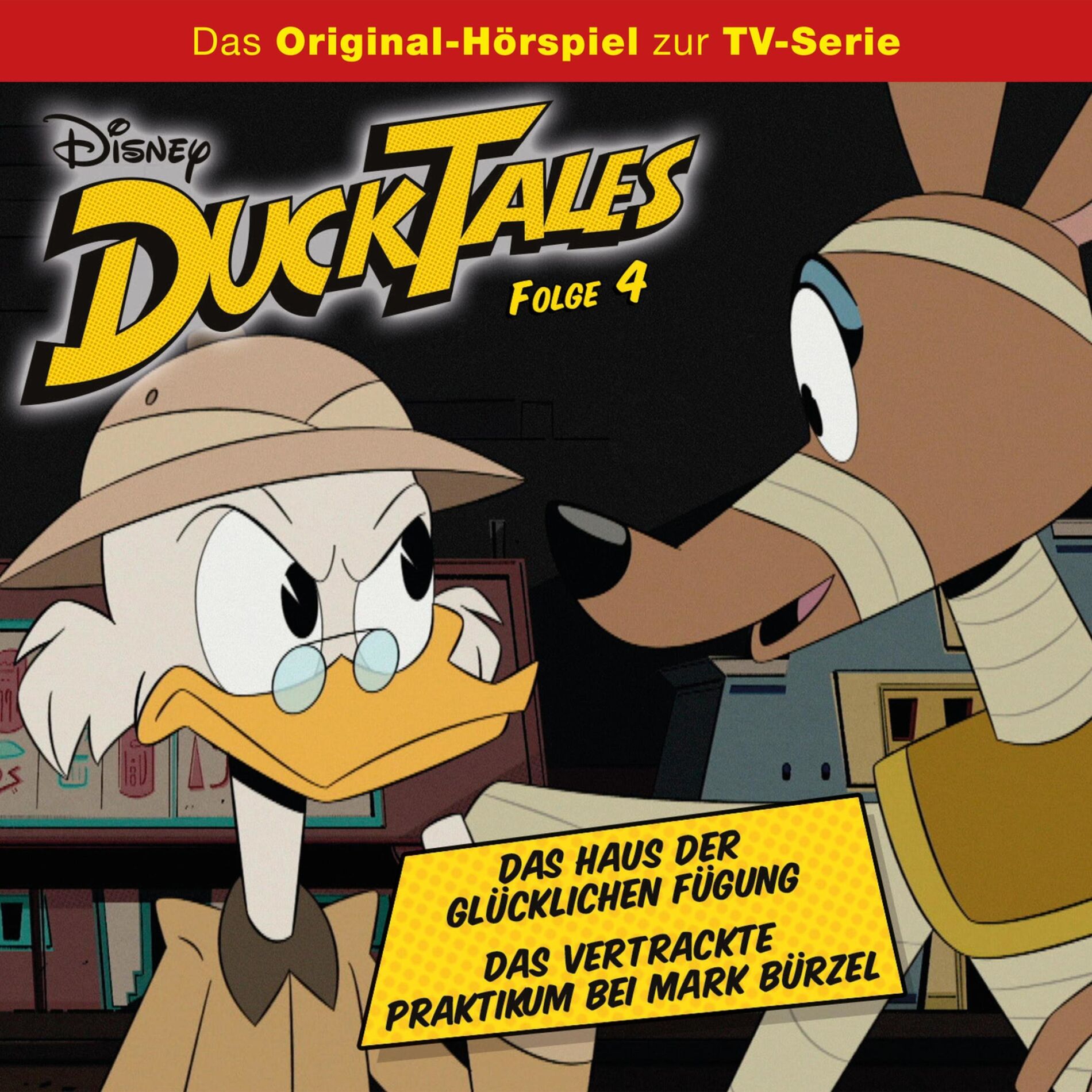 Album cover of 04: Das Haus der glücklichen Fügung / Das vertrackte Praktikum bei Mark Bürzel (Hörspiel zur Disney TV-Serie)