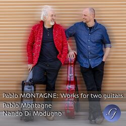 Cover of Pablo Montagne: Works for two guitars
