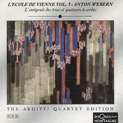 Cover of Webern: Complete String Trios and Quartets (Arditti Quartet Edition, Vol. 8)