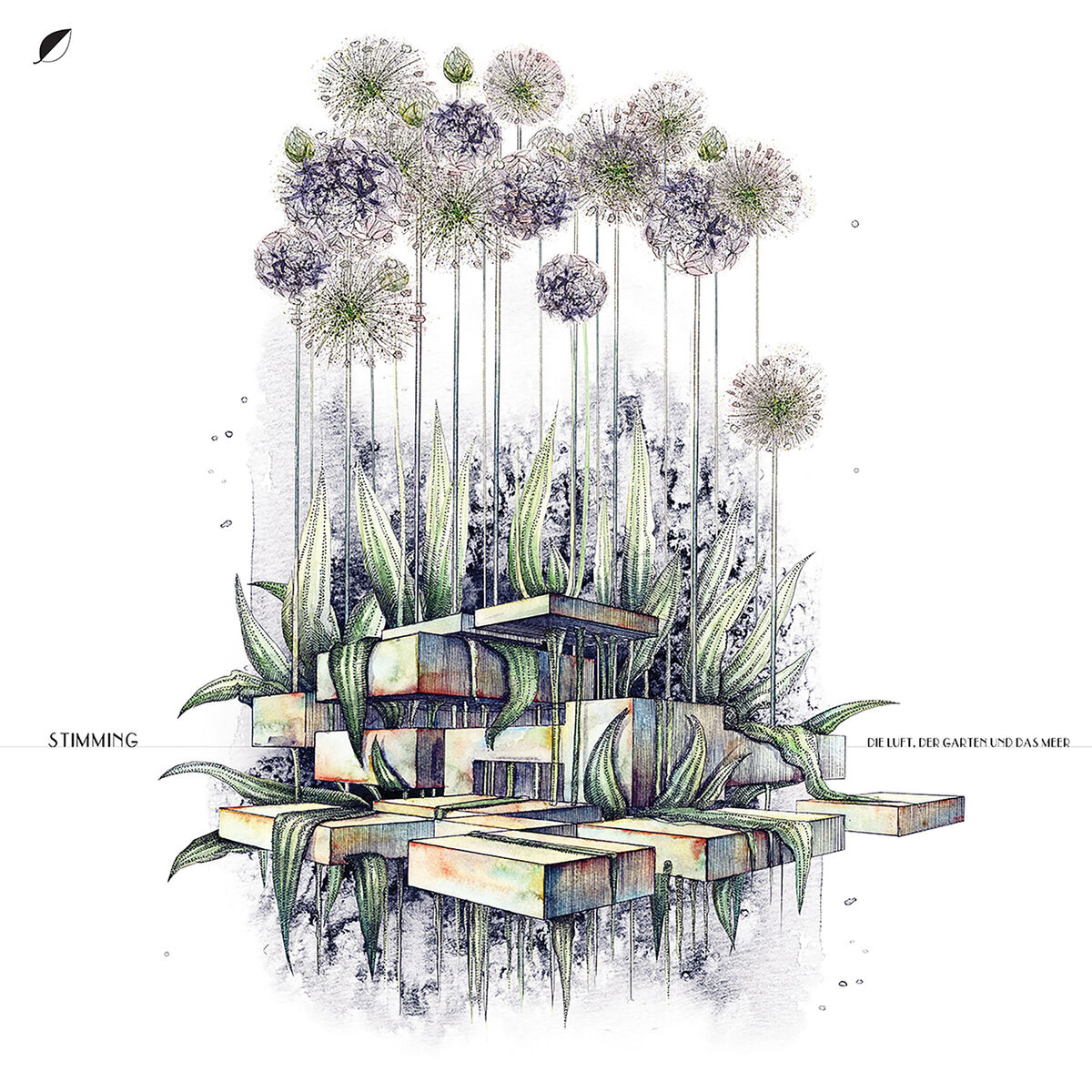 Album cover of Die Luft, der Garten und das Meer