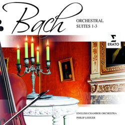 Cover of Bach: Orchestral Suites Nos. 1 - 3, BWV 1066 - 1068