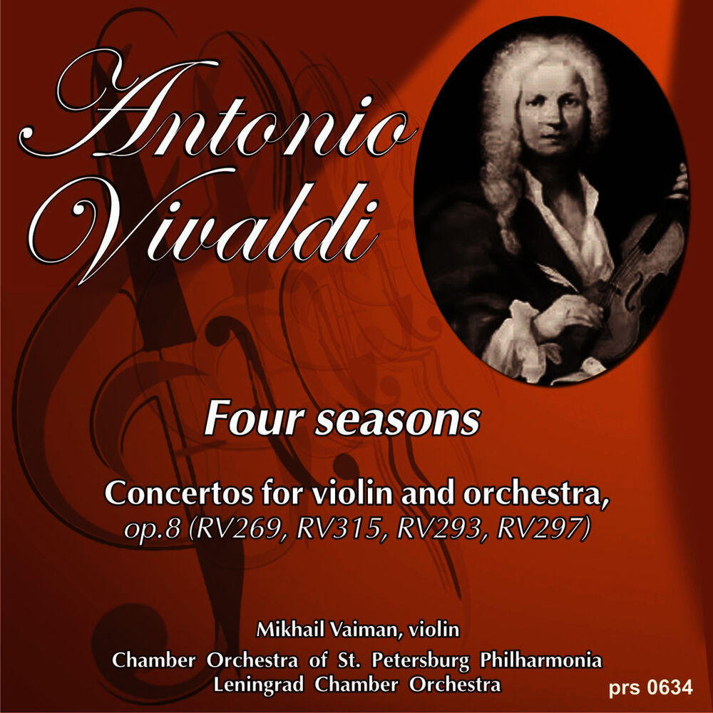 Picture of Antonio Vivaldi. Four Seasons. Concertos for Violin and Orchestra, Op.8: Concerto No.1 in E Major, "Spring"