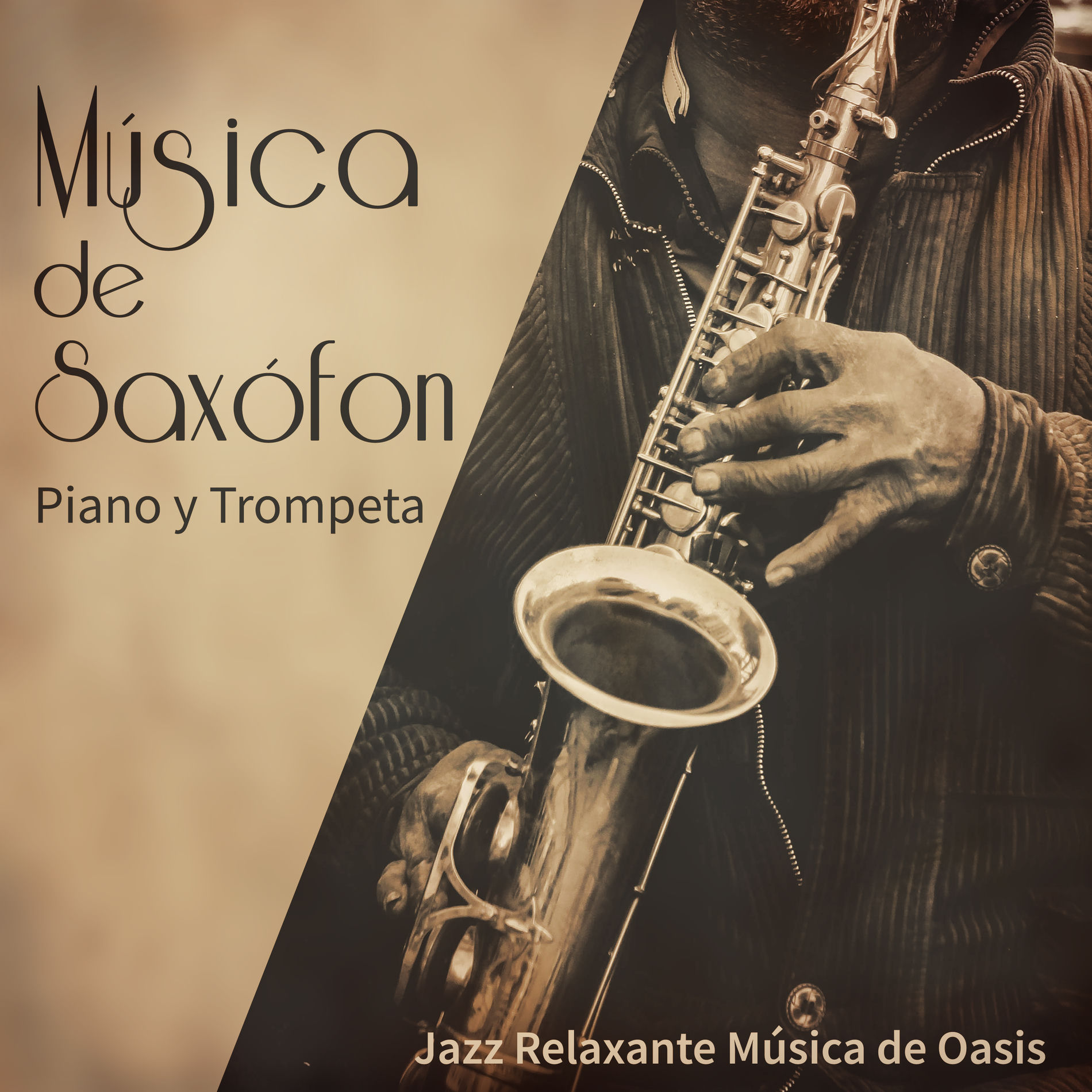 Album cover of Música de Saxófon, Piano y Trompeta – Instrumental y Romantico, Smooth Lounge Jazz
