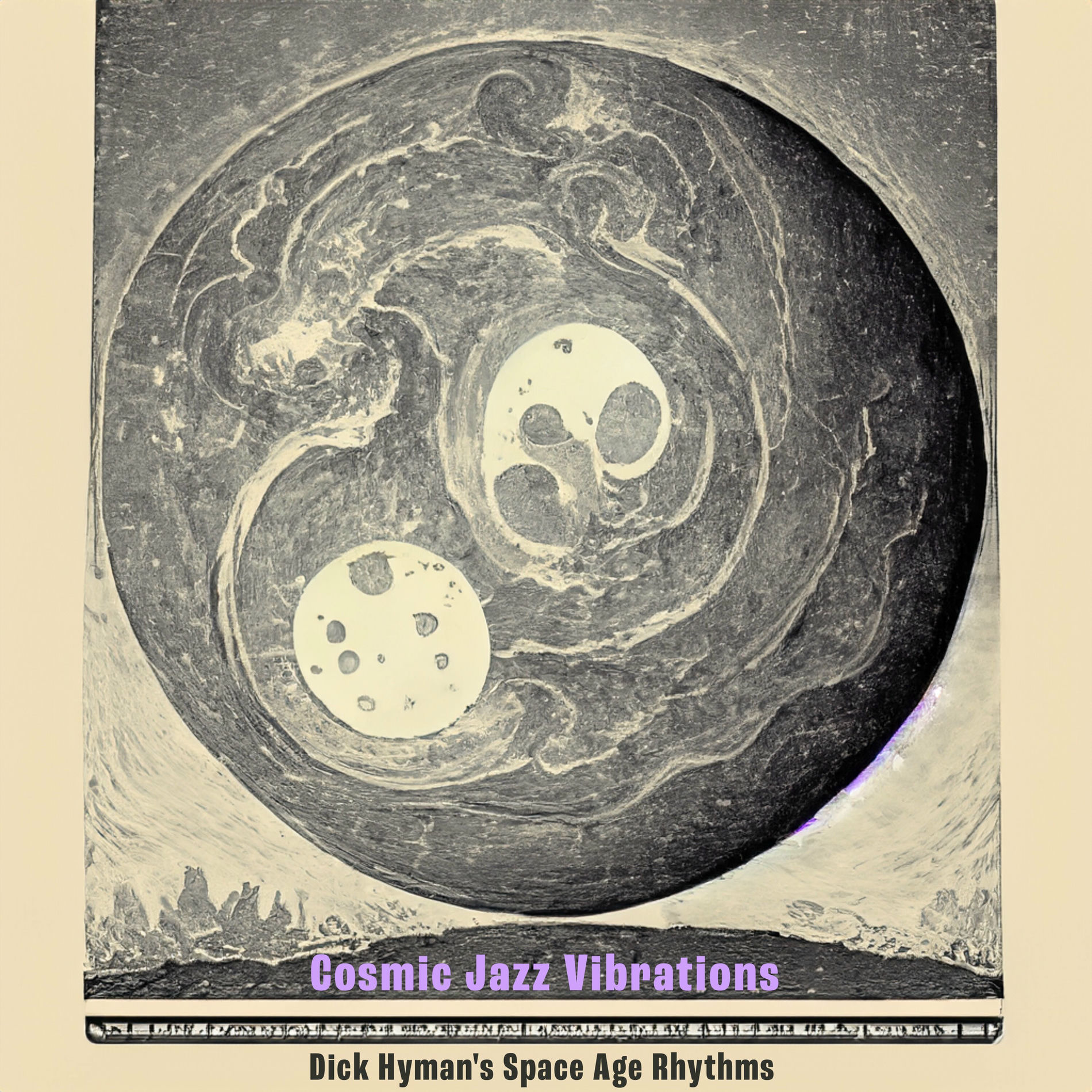 Album cover of Cosmic Jazz Vibrations - Dick Hyman's Space Age Rhythms