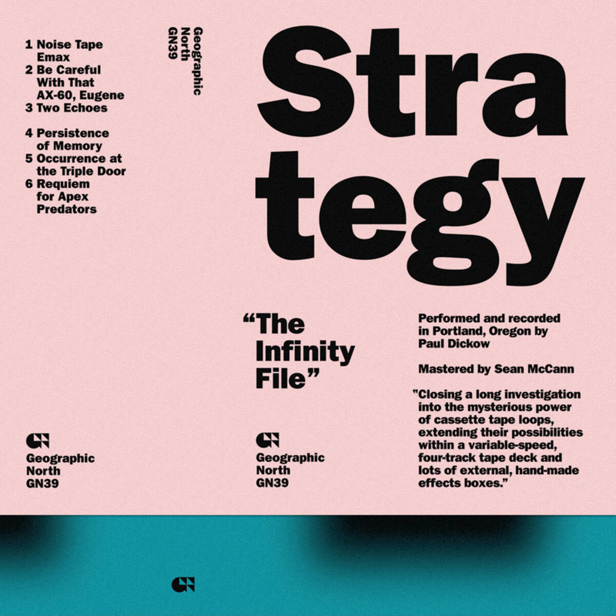 Album cover of The Infinity File