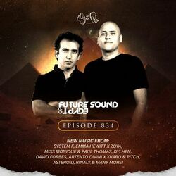 Cover of FSOE 834 - Future Sound Of Egypt Episode 834