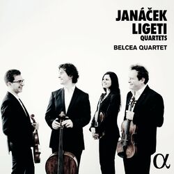 Cover of Janáček & Ligeti: Quartets