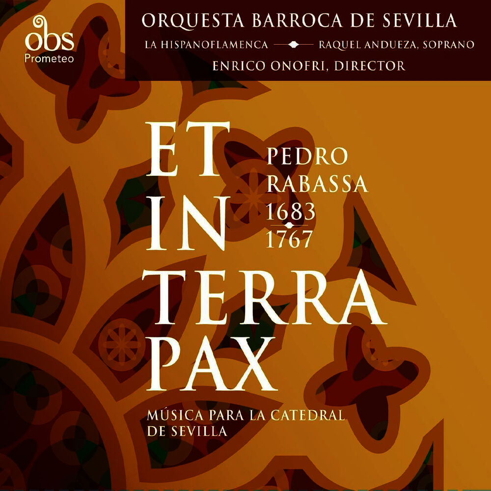 Picture of Pedro Rabassa (1683-1767): Et in terra pax. Música para la Catedral de Sevilla