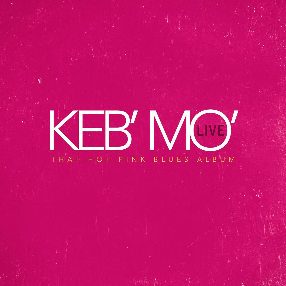 Album cover of Live - That Hot Pink Blues Album