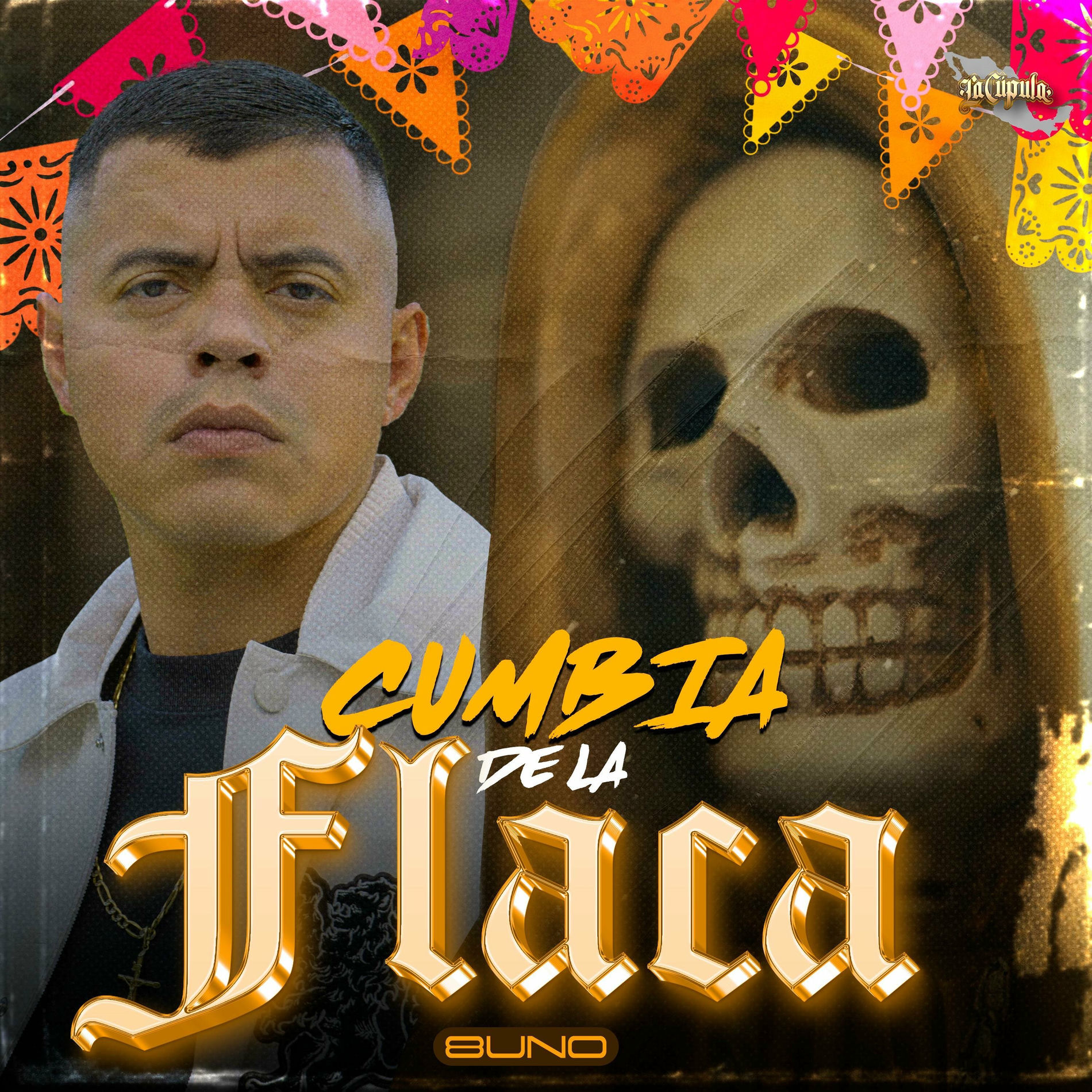 Album cover of La Cumbia De La Flaca (Santa Muerte Ortega)