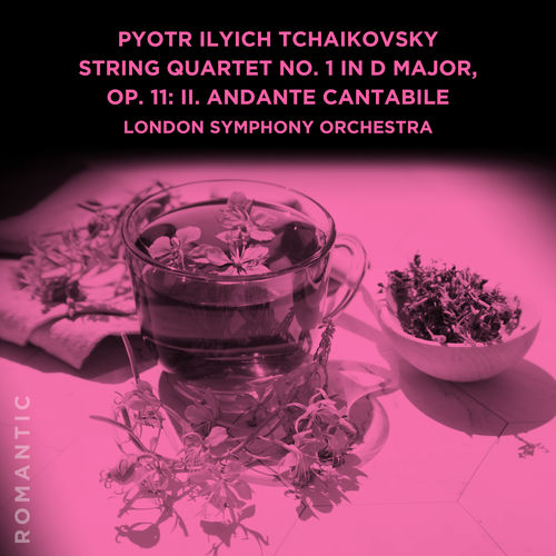 Pyotr Ilyich Tchaikovsky: String Quartet No. 1 in D Major, Op. 11: II. Andante cantabile 음반 표지