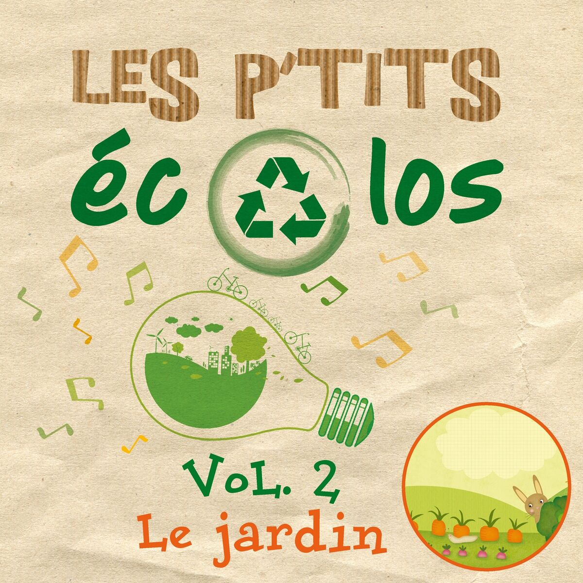 Album cover of Les p'tits écolos, vol. 2 (Le jardin)