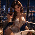 A Toast Above Manhattan