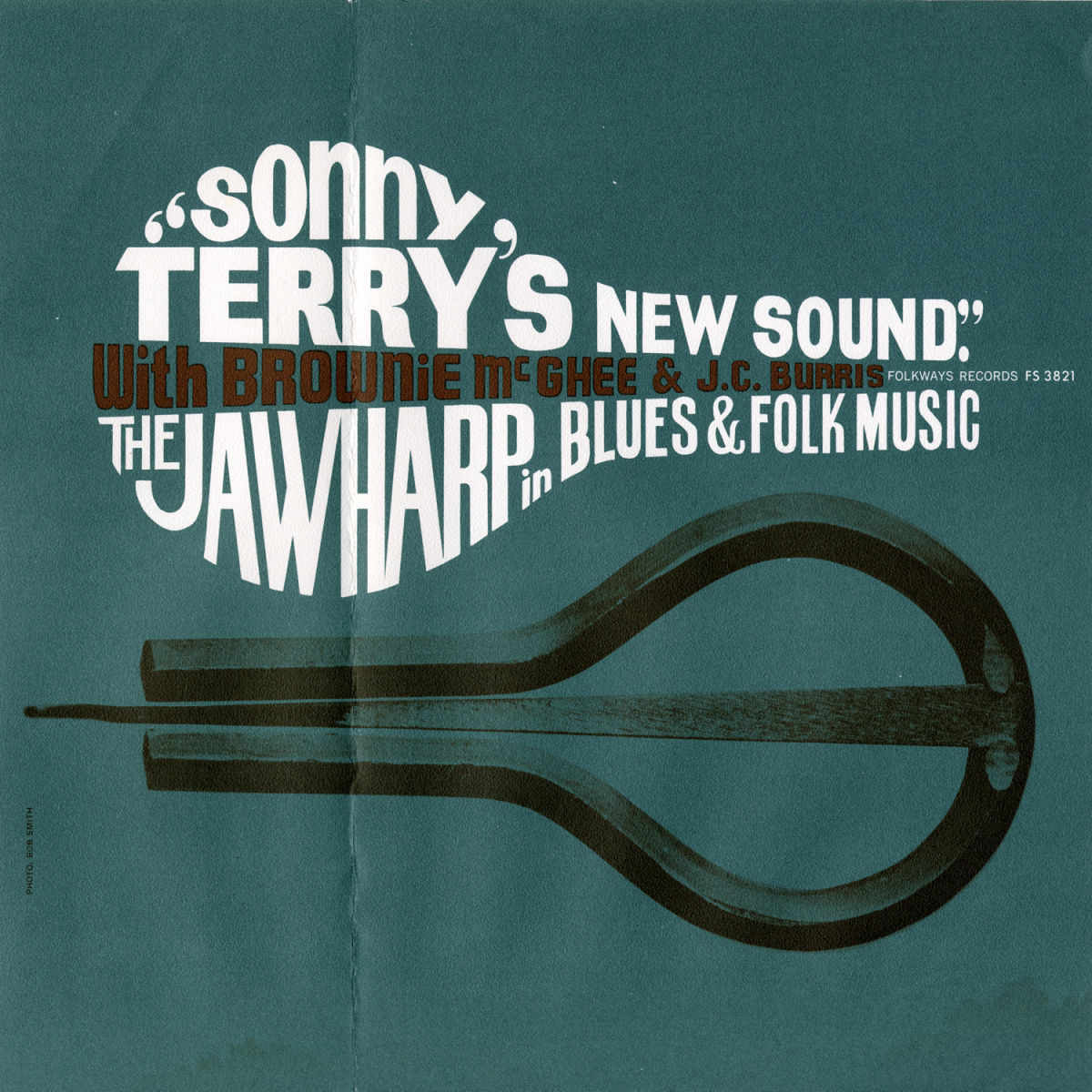 Album cover of Sonny Terry's New Sound: The Jawharp in Blues and Folk Music