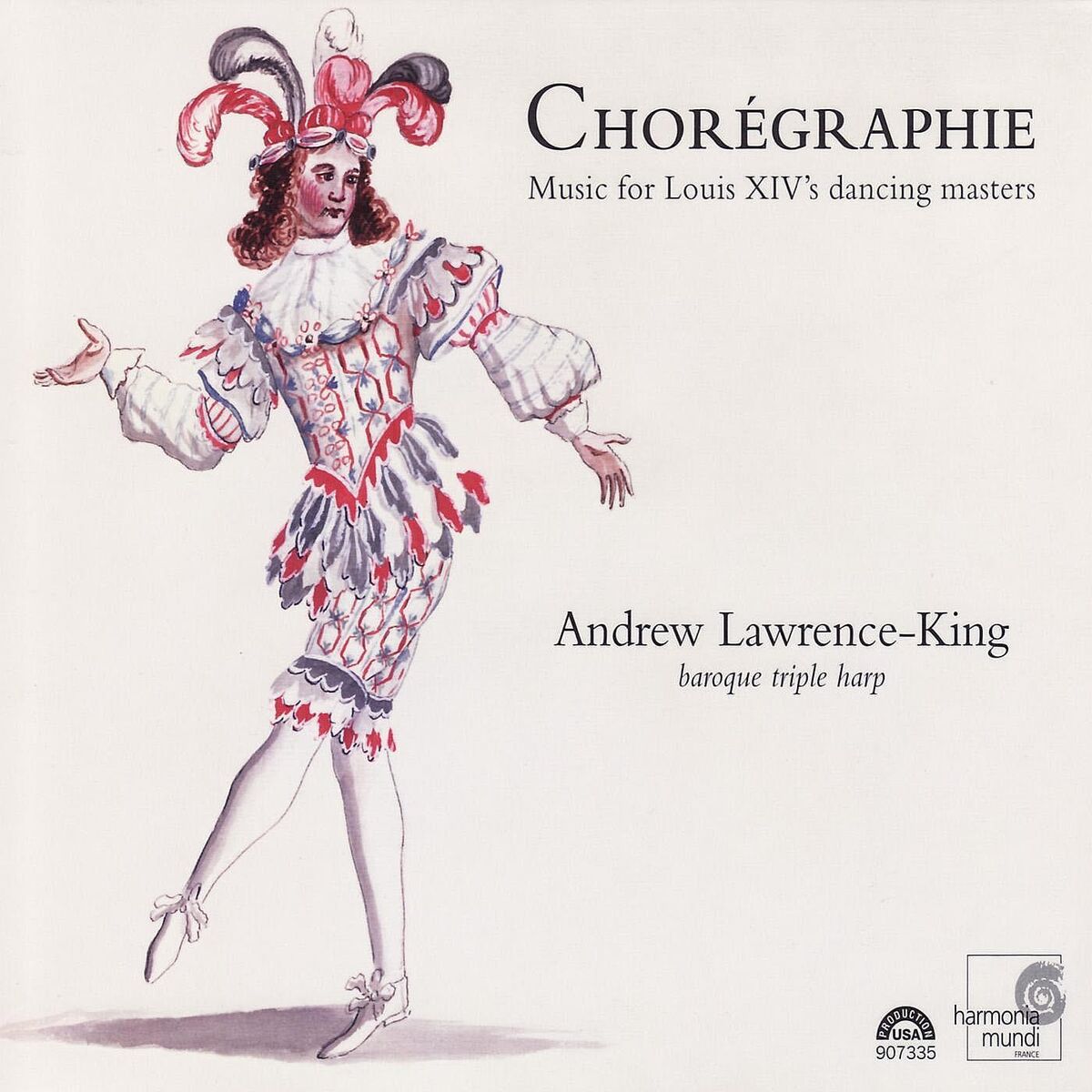 Album cover of Chorégraphie - Music for Louis XIV's dancing masters