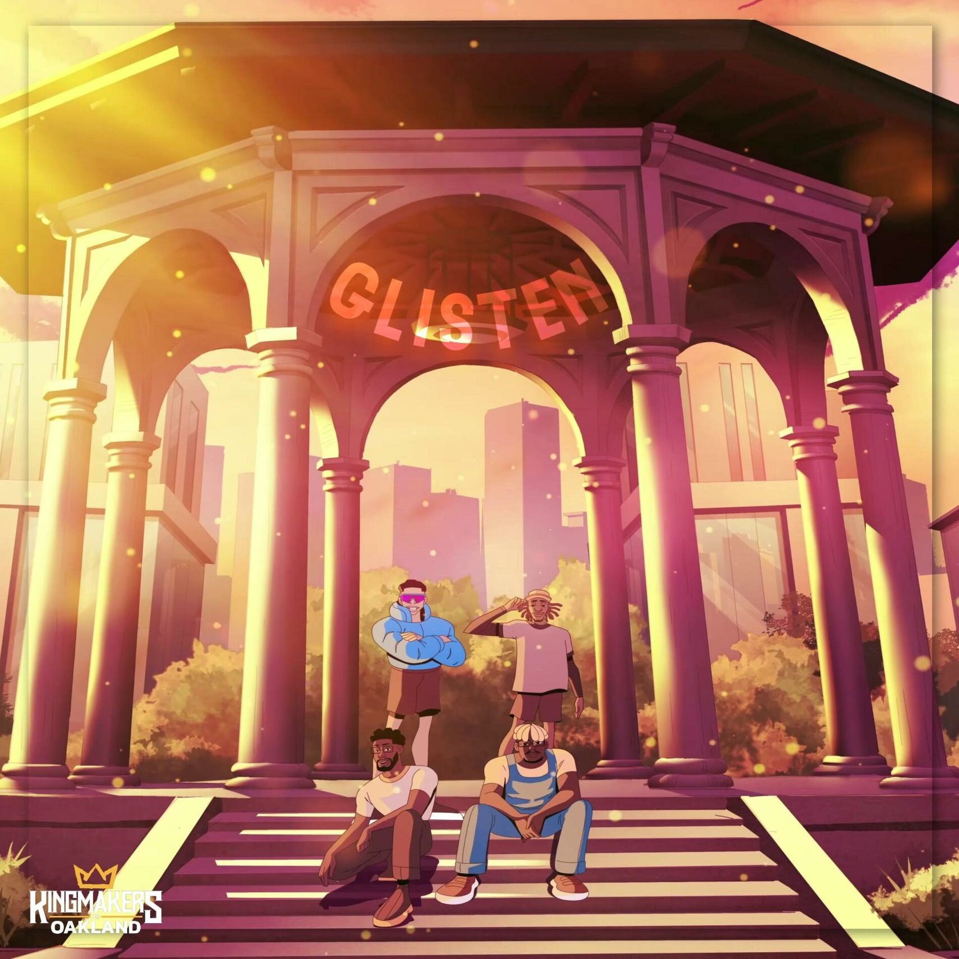 Album cover of Glisten (feat. BASI, 42k Lil, Ajai Kasim & Sequoiia)